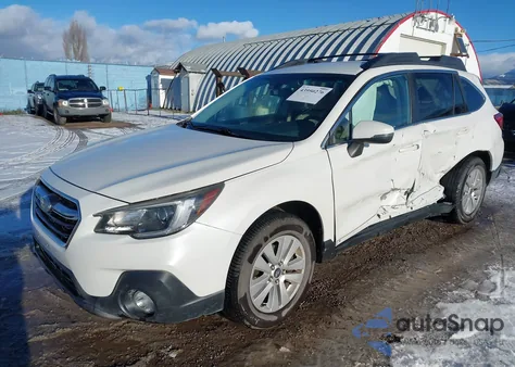 2018 Subaru Outback 2.5I Premium from USA, damaged, VIN 4S4BSAFC7J3362056